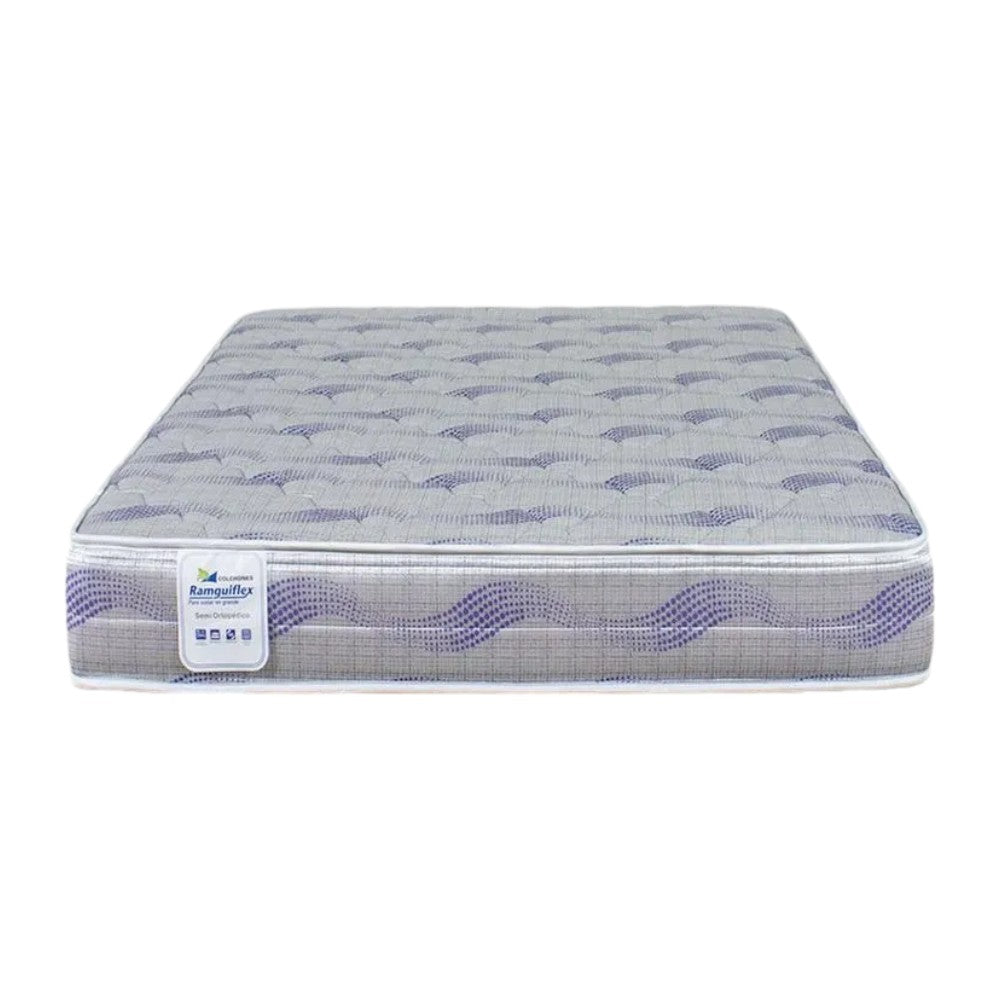 Colchón Semi Ortopédico Ramguiflex Full de Algodón