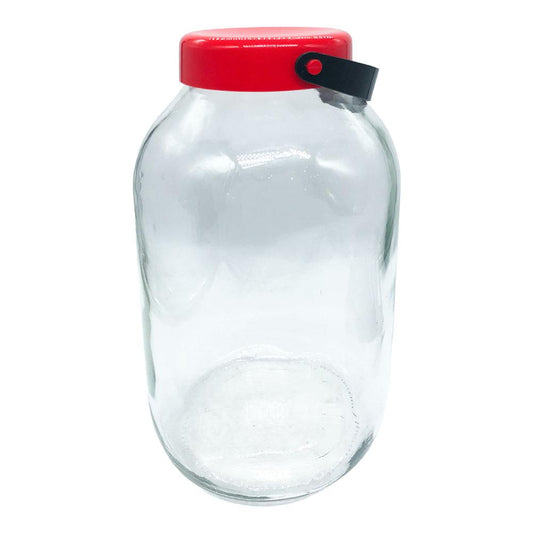 Canister Renga de Vidrio Con Tapa 5 L