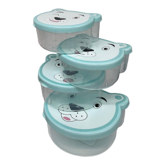 Envases Gondol Set 4 Pzas Infantil Plástico -Surt