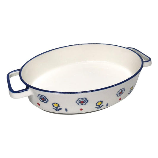 Refractario Ovalado De Porcelana Oven Fresh 27.5x17cm