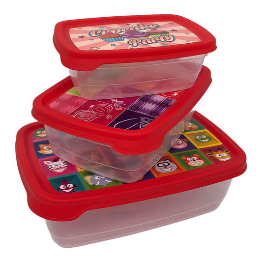 Envase Home Plástico 3 Piezas - Surtido