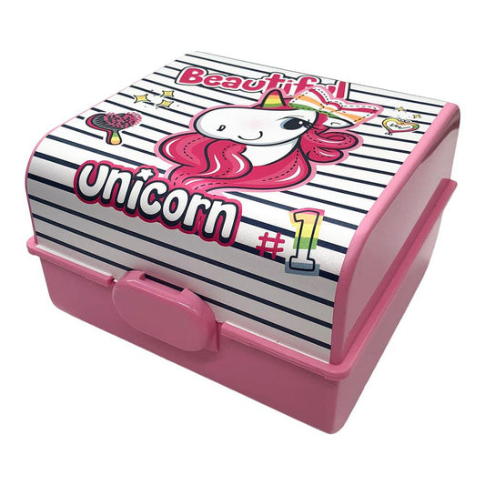 Envase Plástico Herevin de Unicornio