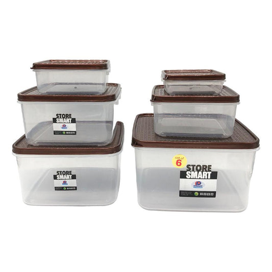 Envase Dynasty Plástico Set 6 Pza -Surt