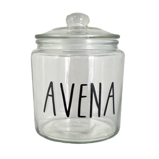 Canister de Vidrio Concept Life Con Tapa 900 ml