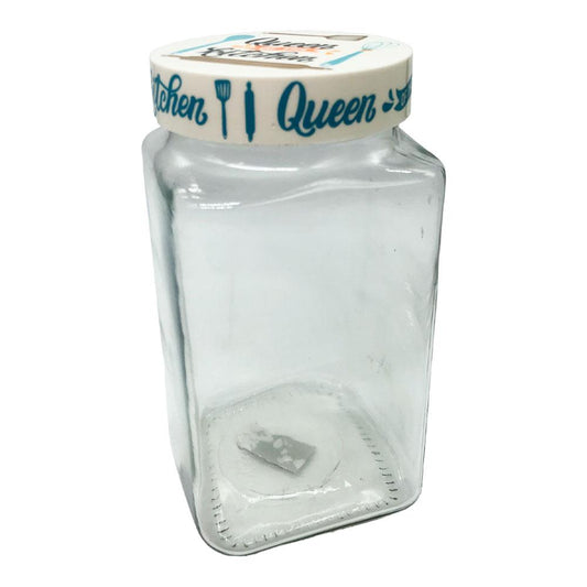 Canister Cuadrado Herevin de Vidrio 2 L