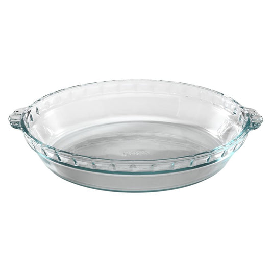 Refractario Redondo Pyrex de Vidrio 9"