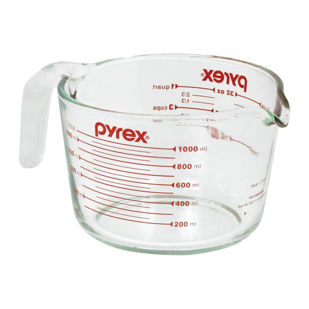 Taza Para Medir Pyrex de Vidrio 3 Tazas