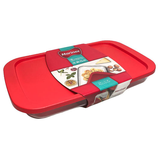 Envase Marinex Rectangular Con Tapa 2.9 L