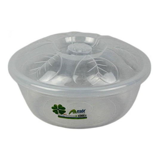 Envase Plástico Asude Plastik N°2 Redondo Transparente