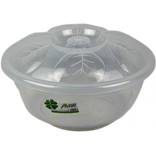 Envase Asude Plastik N3 Plástico Redondo Transparente