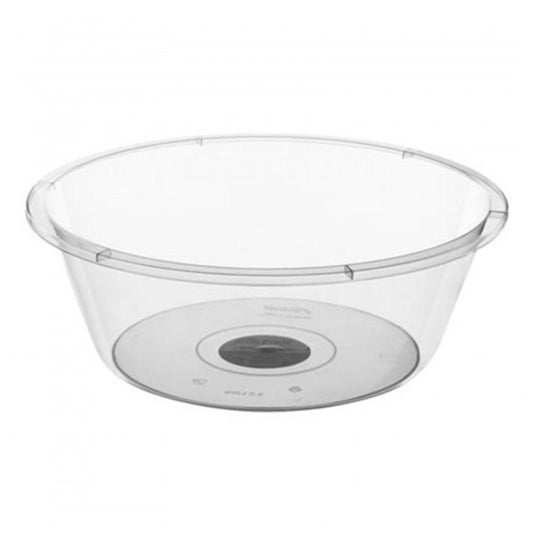 Envase Plástico Asude Plastik Redondo Transparente N°3