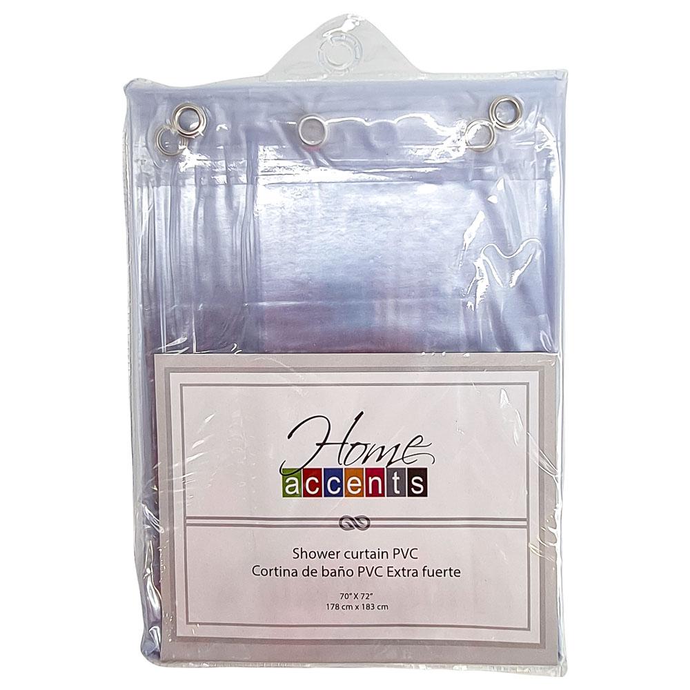 Cortina Para Baño Home Accents Plástica 70" x 72"