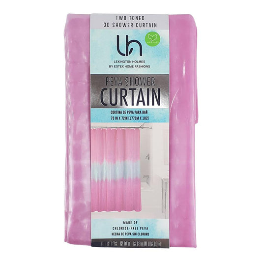 Cortina de Baño Estex Peva 70" x 72" - Rosa