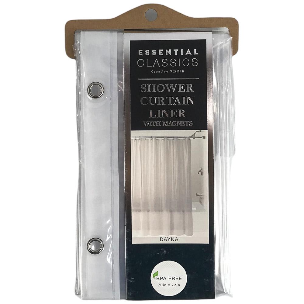 Cortina Para Baño 3D Estex Essential Classic Peva de 70" x 72" - Único