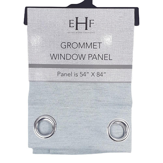 Cortina Estex Con Aros de Metal 54" x 84" - Aguamarina Claro