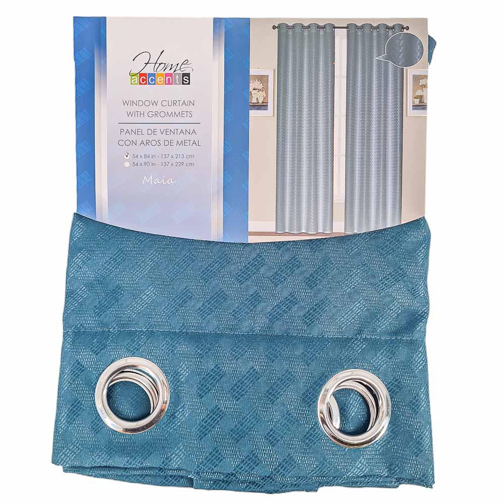 Cortina Home Accents Maia de 54'' x 84'' - Azul Marino