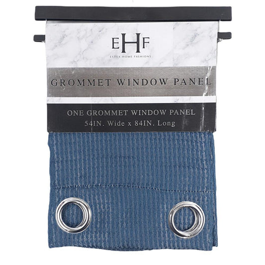 Cortina Estex Aspen Con Aros de 54" x 84" - Azul