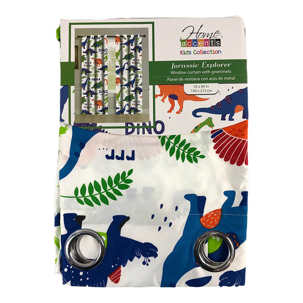 Cortina Home Accents Jurassic Explorer 55" x 84" Con Aros