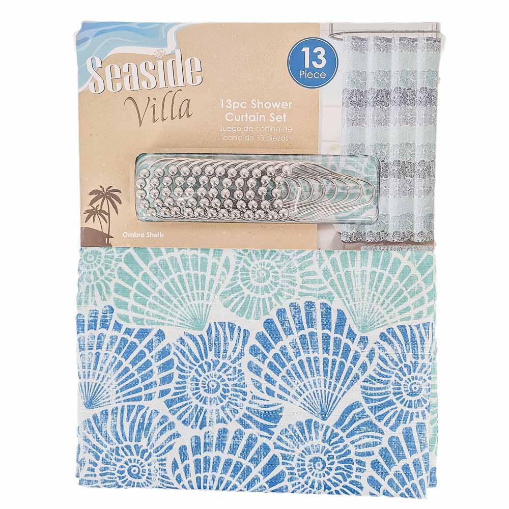 Cortina Para Baño Victoria Classic Seaside Villa 72" x 72"