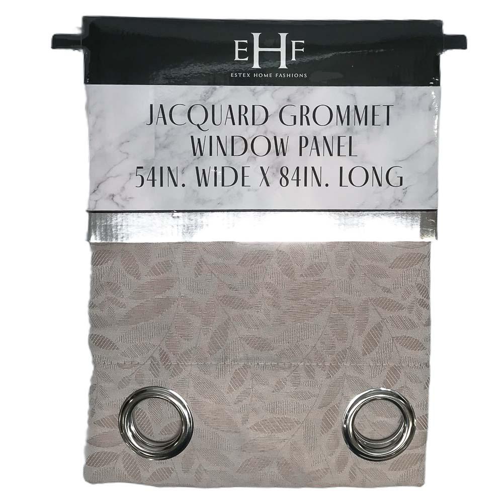 Cortina Estex Alva con Aros 54" x 84 - Beige Oscuro