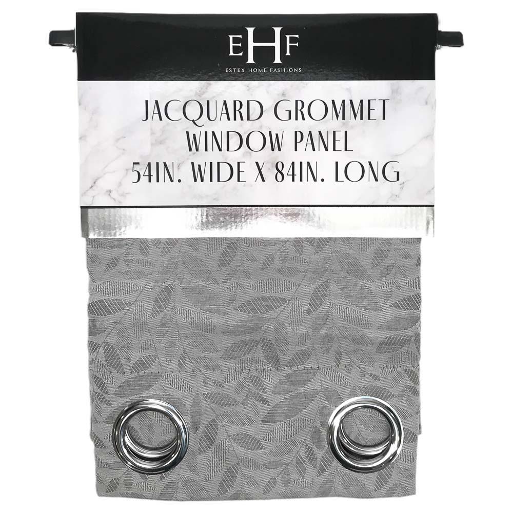 Cortina Estex Alva con Aros 54" x 84 - Gris Oscuro