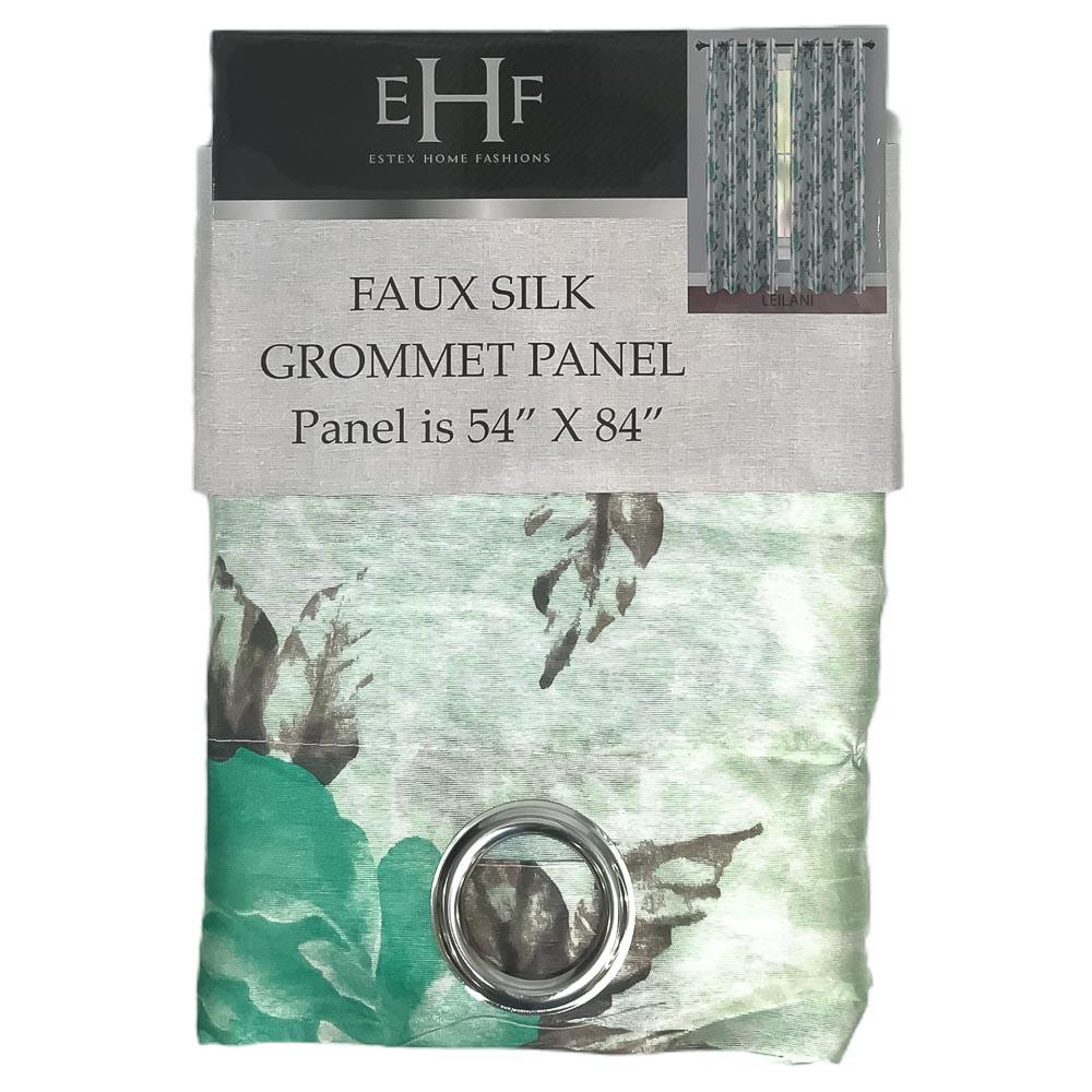 Cortina Estex Leilani Con Aros 54" x 84" - Verde Claro