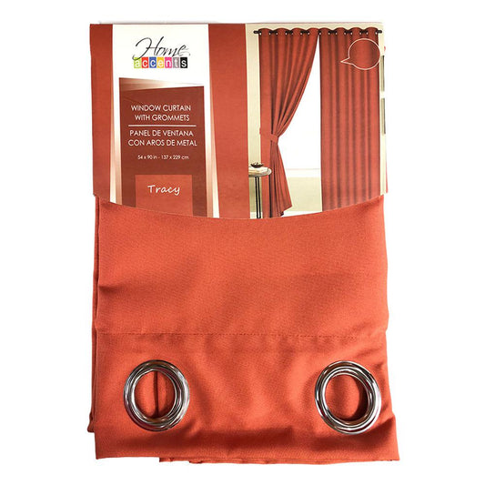 Cortina Home Accents Tracy de 54'' x 90'' - Naranja