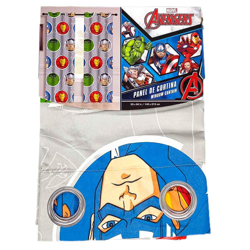 Cortina Avengers Con Aros 55" x 84"