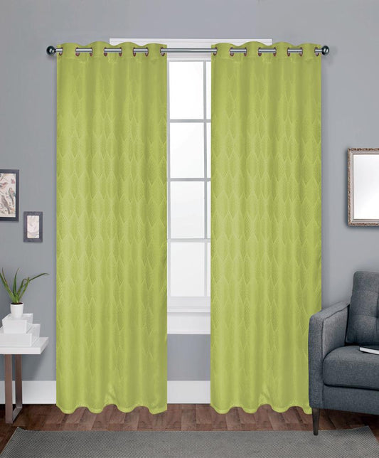 Cortina Helena Home Accents Con Aros 54" x 84" - Lima Claro