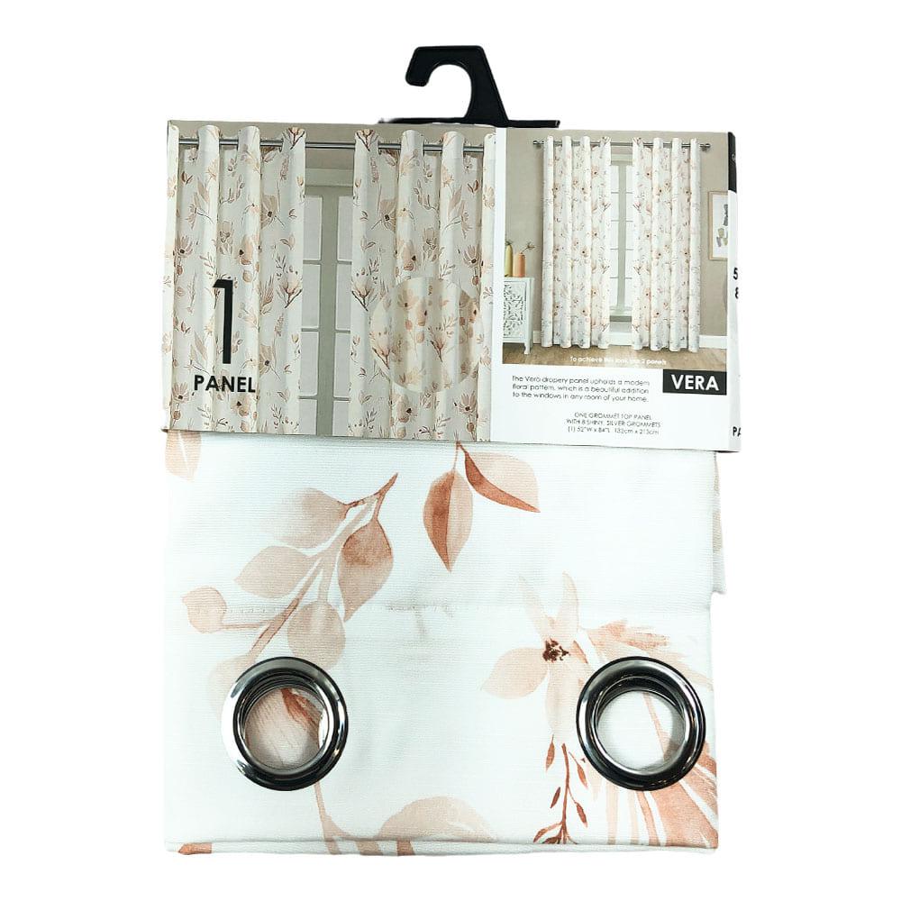 Cortina Blackout Popular Bath Vera Con Aros de 52" x 84" - Naranja