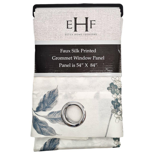 Cortina Estex Tansy Con Aros 54" x 84" - Gris