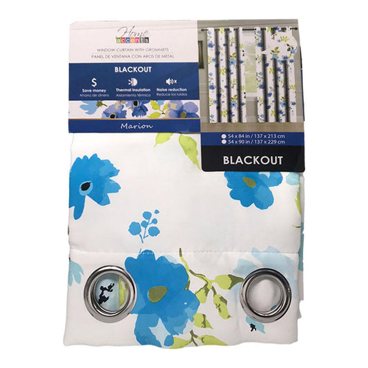 Cortina Marion Home Accents Blackout Estampada 54" x 84"