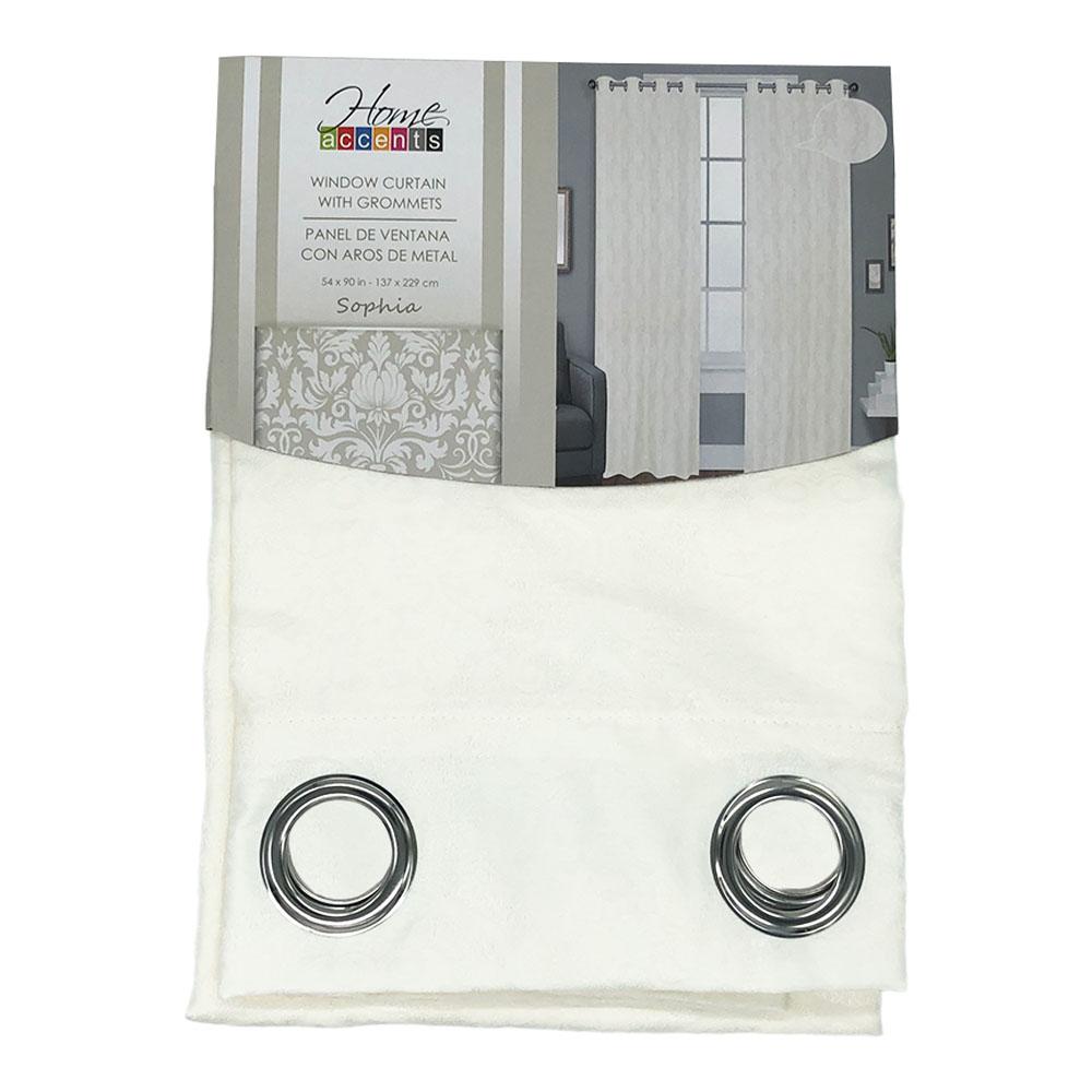 Cortina Home Accents Sophia Con Aros 54" x 90"