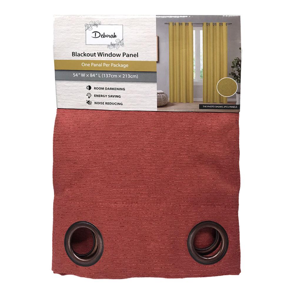 Cortina Deborah Glory Home Design Blackout 54" x 84" - Naranja