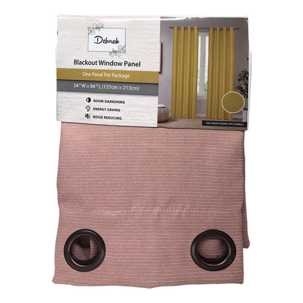 Cortina Deborah Glory Home Design Blackout 54" x 84" - Rosa Claro