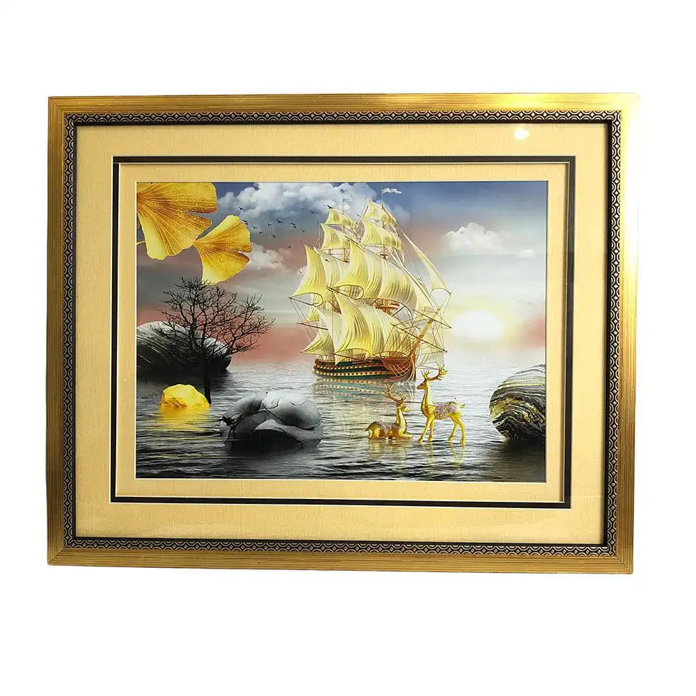 Cuadro Home Elegance / Marco Plástico / 41 cm x 51 cm - Surtido