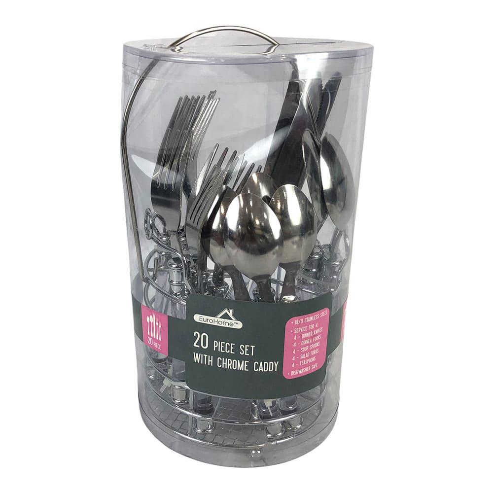 Juego de Cubiertos Euro Home 20 Piezas