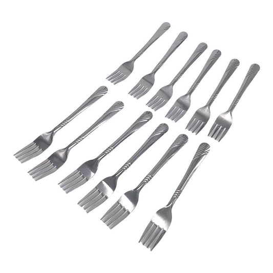 Tenedor Home de Acero Inoxidable 12 Piezas