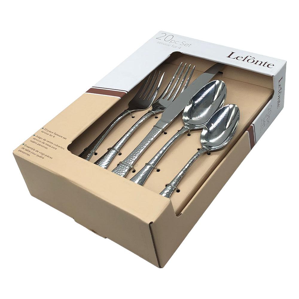Set de Cubiertos Studio Cristal de 20 Piezas