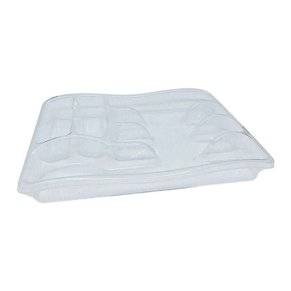 Porta Cubiertos Follow Me de Plástico Transparente