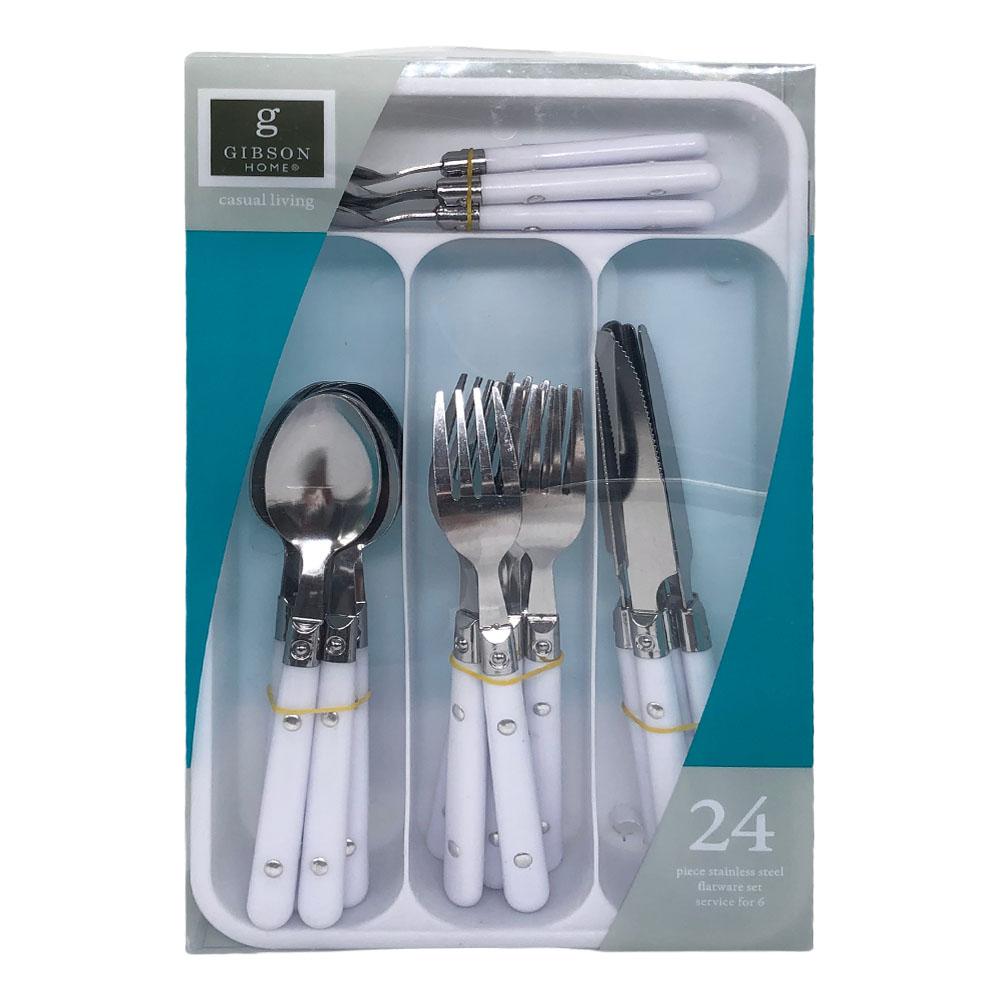 Set de Cubiertos Gibson Casual Living 24 Piezas