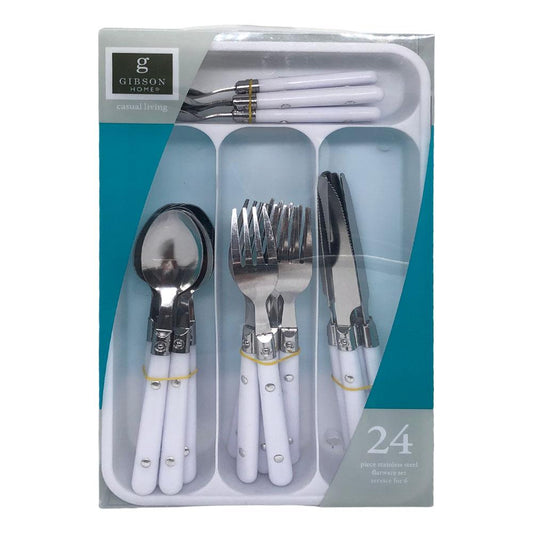 Set de Cubiertos Gibson Casual Living 24 Piezas