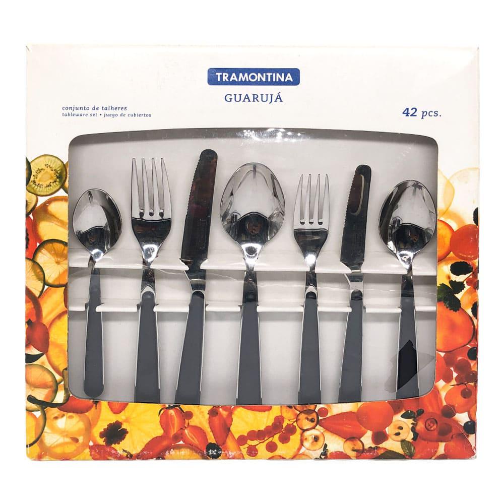Set de Cubiertos Tramontina de Metal 42 Piezas