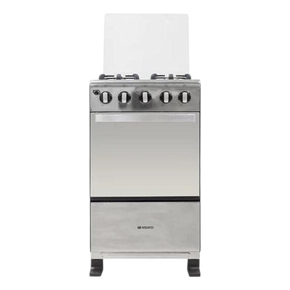 Estufa Nisato de 20" / 4 Quemadores / Acero Inoxidable