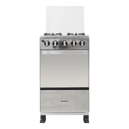 Estufa Nisato de 20" / 4 Quemadores / Acero Inoxidable