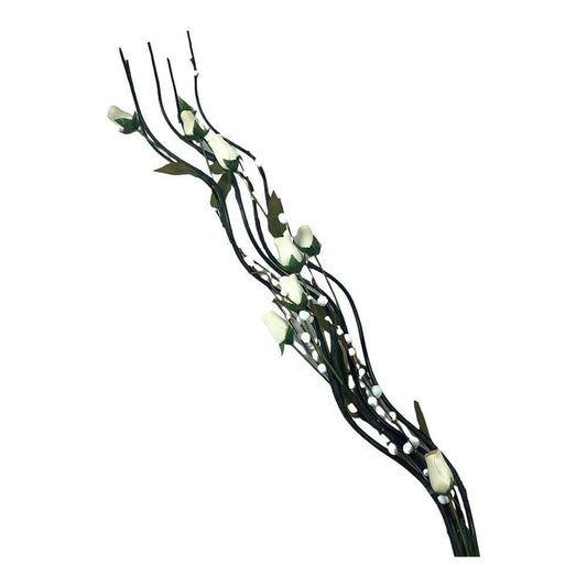 Espiga Decorativa Con Flores 5 Piezas - Surtido