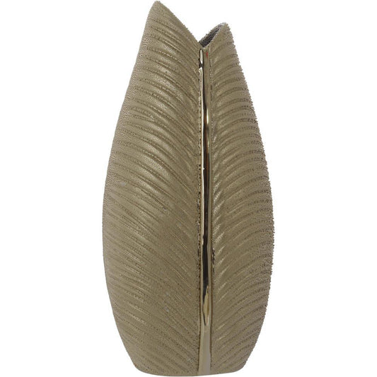 Florero Decorativo Concepts Cerámica 12Cm Gold