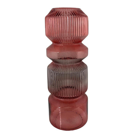 Florero Decorativo Concept Life Macadamia de Vidrio