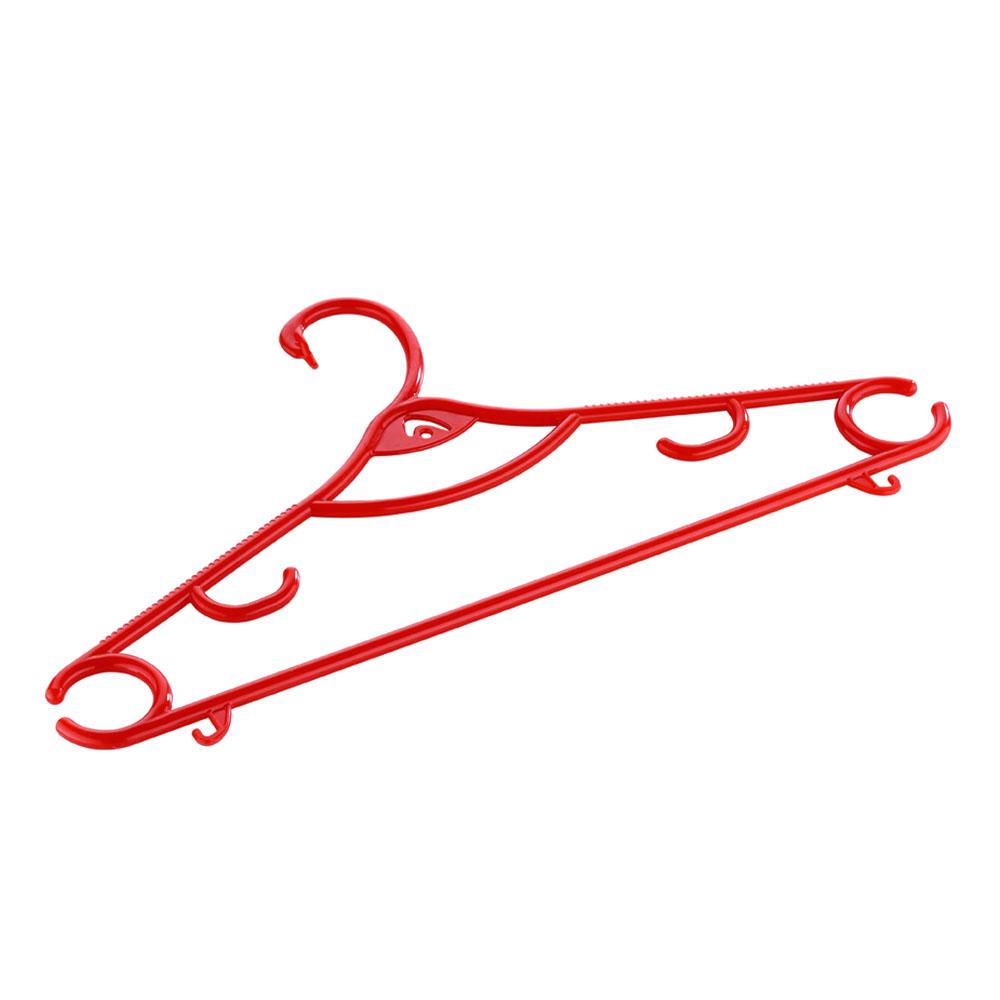 Ganchos Plásticos Asude Plastik Infantiles 6 Piezas - Surtido