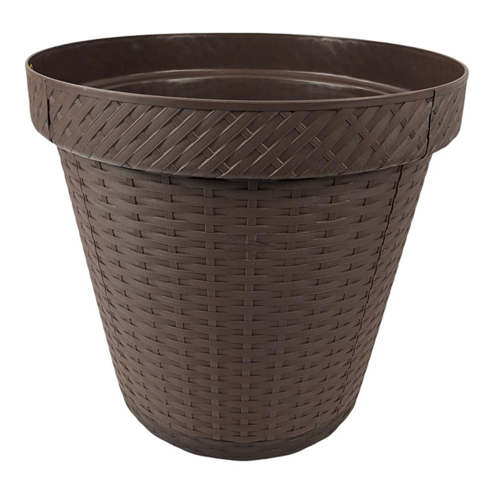 Macetero Plástico Lotus 34 cm x 30 cm - Surtido